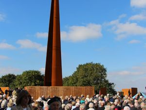 2,600 guests, including 312 Bomber Command veterans, attended the opening ceremony