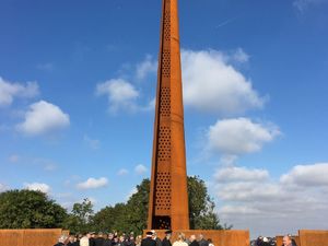 The International Bomber Command Centre Memorial Spire was unveiled in October 2015
