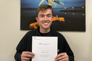 Introducing Daniel Casson - Our Newest Qualified Apprentice