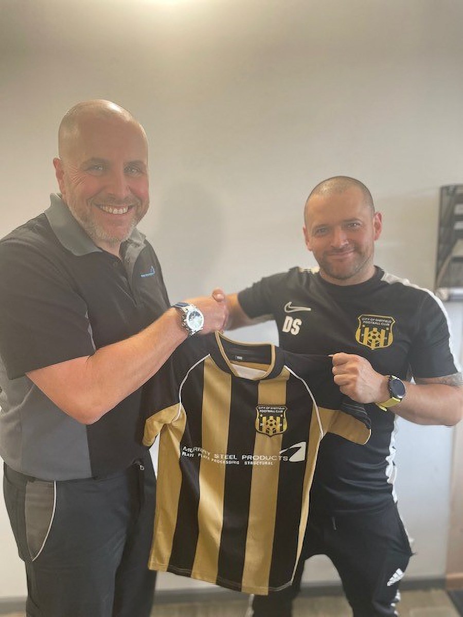 Murray Steel Sponsor City of Sheffield U12 Football Club Again