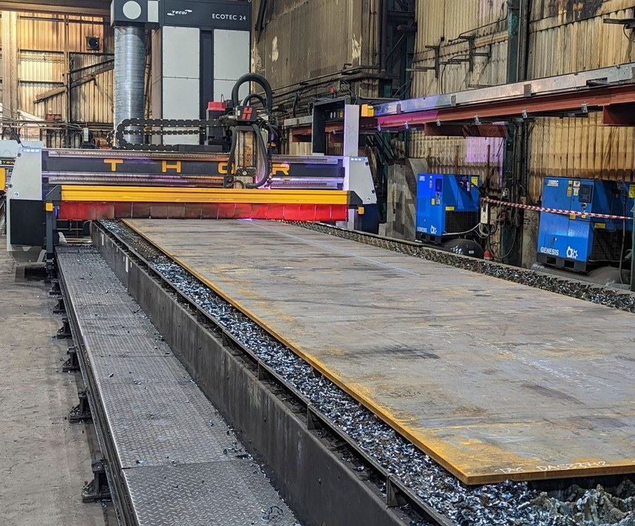 THOR advanced steel plate processing